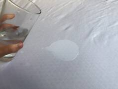 test impermeabilite protege matelas